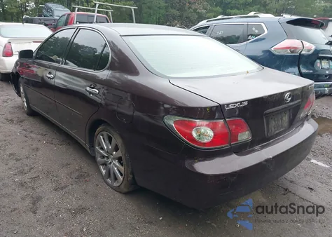 2004 Lexus Es 330 330 from USA, damaged, VIN JTHBA30G540014016